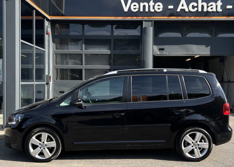 VOLKSWAGEN TOURAN II 1.6 TDI 105 Cv 7 PLACES TOIT OUVRANT GPS BLUETOOTH REGULATEUR BVM6 - Garantie1a