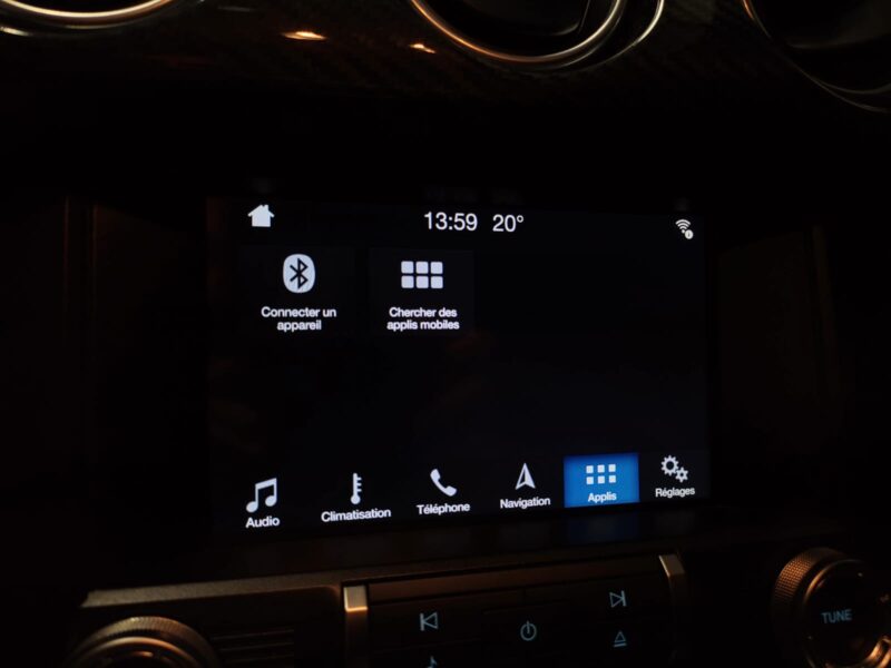 FORD MUSTANG GT Coupé 5.0 V8 450cv BVA // SIEGES CLIMATISE/APPLE CARPLAY/BECQUET/PACK CARBONE