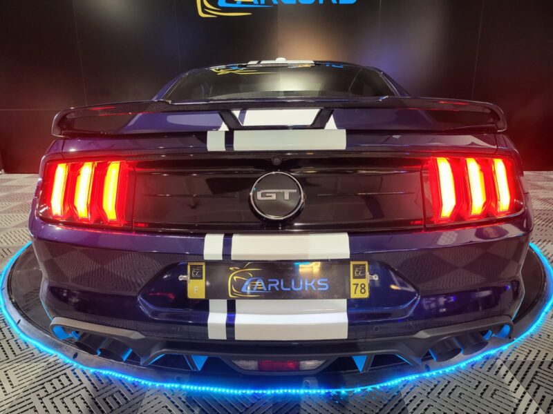 FORD MUSTANG GT Coupé 5.0 V8 450cv BVA // SIEGES CLIMATISE/APPLE CARPLAY/BECQUET/PACK CARBONE