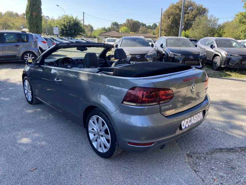 VOLKSWAGEN GOLF VI CABRIOLET 1.6 TDI 105 CARAT