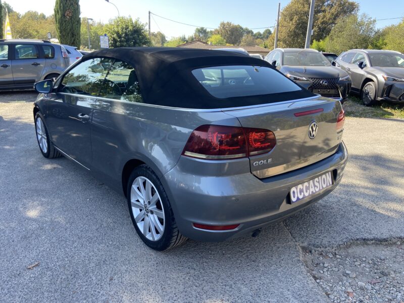 VOLKSWAGEN GOLF VI CABRIOLET 1.6 TDI 105 CARAT