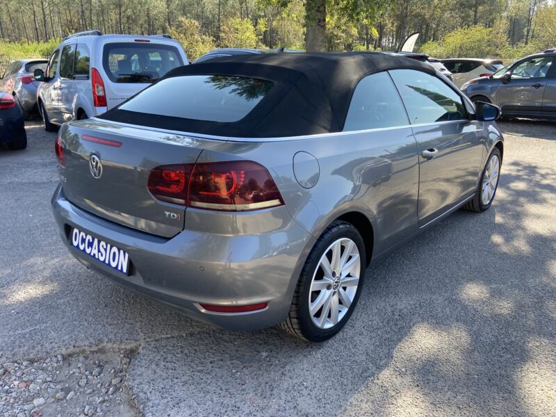 VOLKSWAGEN GOLF VI CABRIOLET 1.6 TDI 105 CARAT