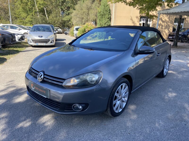 VOLKSWAGEN GOLF VI CABRIOLET 1.6 TDI 105 CARAT