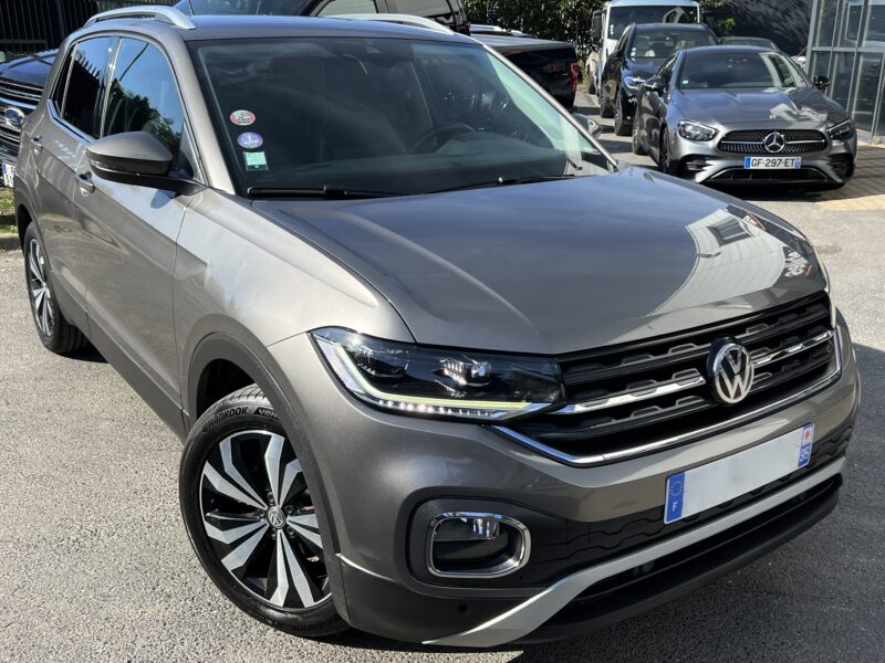 VOLKSWAGEN T-CROSS CARAT 1.0 TSI 116 1ERE MAIN / DSG7 CARPLAY & ANDROID CAMERA KEYLESS - Garantie1an