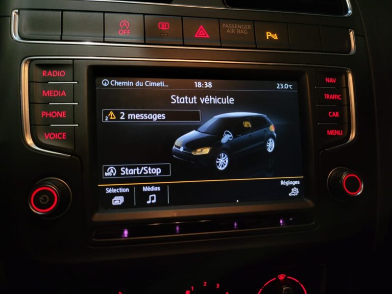 VOLKSWAGEN POLO 1.4 TDI 90cv Confortline // GPS/BLUETOOTH/RADAR-AV-AR