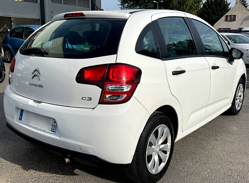 CITROEN C3 II 1.1 60 Cv 5 PORTES / CLIMATISATION BLUETOOTH CRIT AIR 1 - Garantie1an