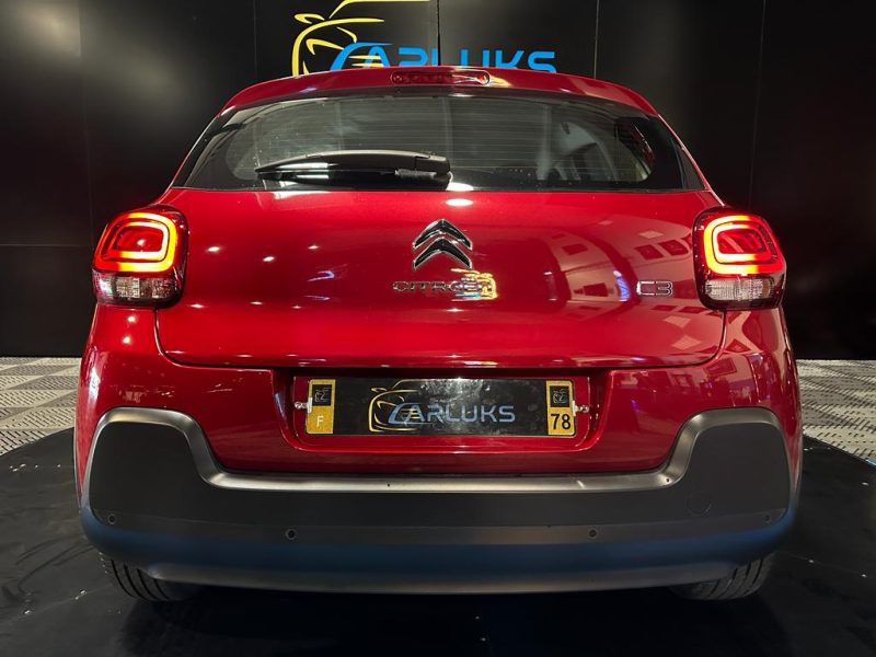 CITROEN C3 III 1.2 PureTech 110cv Feel BVM6 // RADAR-AR/BLUETOOTH/REGULATEUR-LIMITEUR DE VITESSE