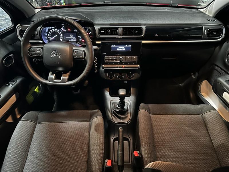 CITROEN C3 III 1.2 PureTech 110cv Feel BVM6 // RADAR-AR/BLUETOOTH/REGULATEUR-LIMITEUR DE VITESSE