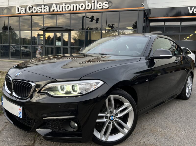 BMW SERIE 2 COUPE F22 PACK M SPORT 218D 2.0 150 Cv TOIT OUVRANT KEYLESS GPS CAMERA BVA8 Garantie1an