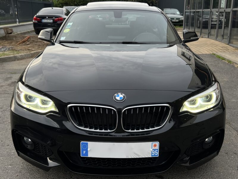 BMW SERIE 2 COUPE F22 PACK M SPORT 218D 2.0 150 Cv TOIT OUVRANT KEYLESS GPS CAMERA BVA8 Garantie1an
