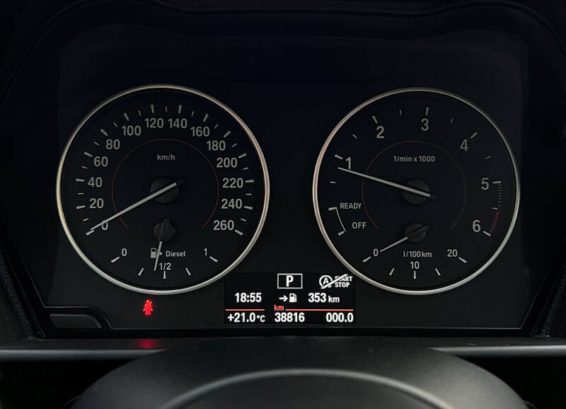 BMW SERIE 2 COUPE F22 PACK M SPORT 218D 2.0 150 Cv TOIT OUVRANT KEYLESS GPS CAMERA BVA8 Garantie1an