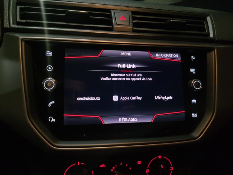 SEAT IBIZA V 1.0 MPi 80cv , Apple Carplay , Régulateur , Front assist