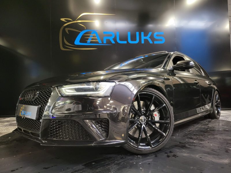 AUDI RS4 AVANT V8 4.2L 450CH QUATTRO SUIVI COMPLET AUDI / LIGNE MILLTEK+FREINS CERAMIQUE+VOLANT CARB