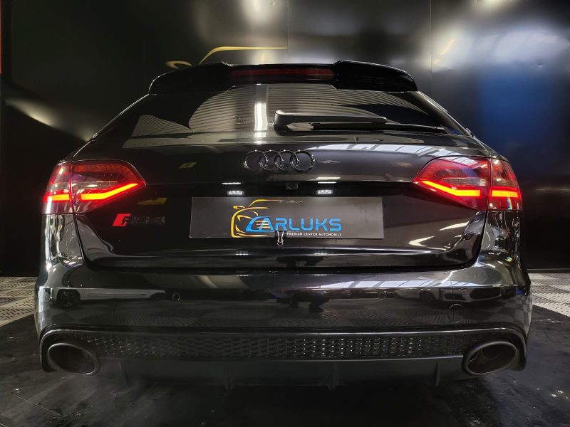 AUDI RS4 AVANT V8 4.2L 450CH QUATTRO SUIVI COMPLET AUDI / LIGNE MILLTEK+FREINS CERAMIQUE+VOLANT CARB