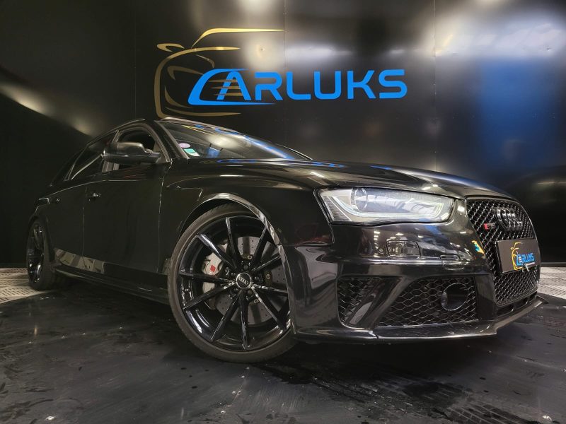AUDI RS4 AVANT V8 4.2L 450CH QUATTRO SUIVI COMPLET AUDI / LIGNE MILLTEK+FREINS CERAMIQUE+VOLANT CARB