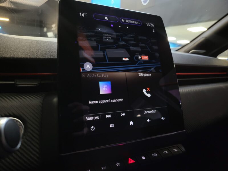 RENAULT CLIO V RS LINE 1.6 E-Tech hybride 140ch / CAMERA 360 / PACK AMBIANCE / BOSE