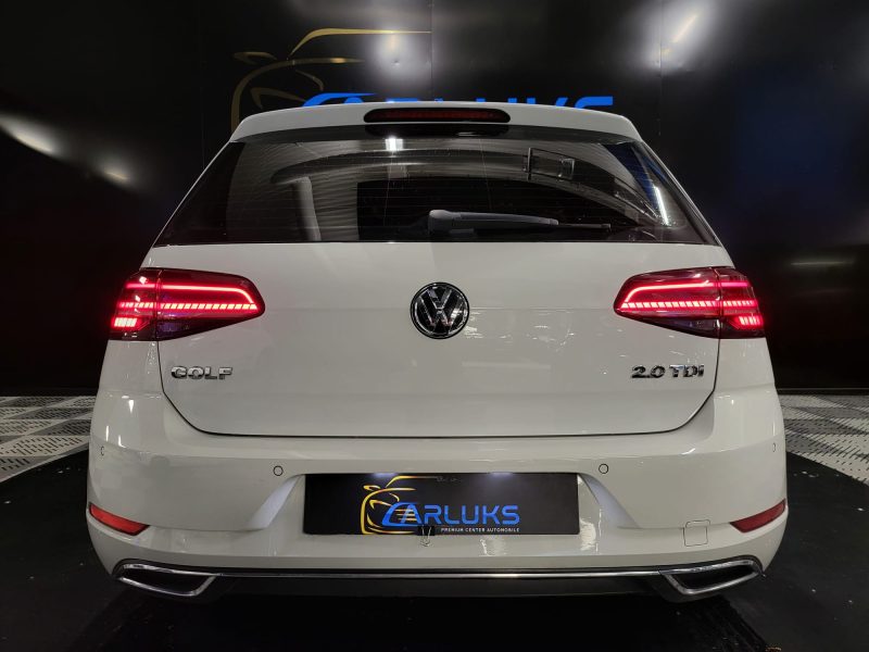 VOLKSWAGEN GOLF VII CARAT 2.0 150 CV DSG7 / CAMERA DE RECUL / CARPLAY / LINE ASSIST