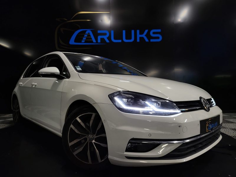 VOLKSWAGEN GOLF VII CARAT 2.0 150 CV DSG7 / CAMERA DE RECUL / CARPLAY / LINE ASSIST