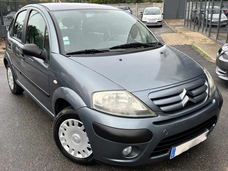 CITROEN C3 EXCLUSIVE 1.4 75 Cv 1ERE MAIN / CLIMATISATION KIT BLUETOOTH 5 PORTES - GARANTIE 1 AN