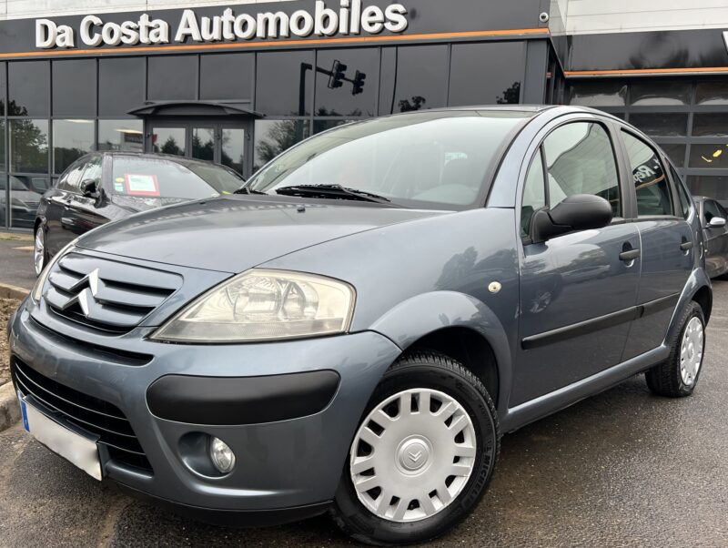 CITROEN C3 EXCLUSIVE 1.4 75 Cv 1ERE MAIN / CLIMATISATION KIT BLUETOOTH 5 PORTES - GARANTIE 1 AN