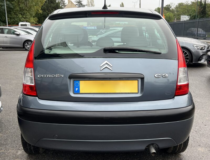 CITROEN C3 EXCLUSIVE 1.4 75 Cv 1ERE MAIN / CLIMATISATION KIT BLUETOOTH 5 PORTES - GARANTIE 1 AN