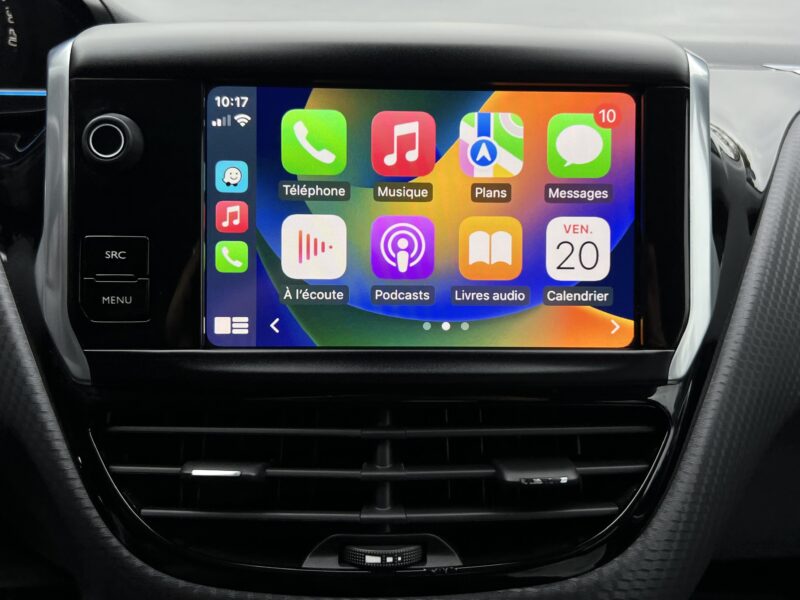 PEUGEOT 208 PHASE 2 FELINE 1.6 110 Cv BOITE AUTO GPS CARPLAY TOIT PANO / 28 080 Kms - Garantie1an