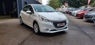 Peugeot 208 1.4 HDi 70 cv, 4cv, blanche, *CTTE*, 