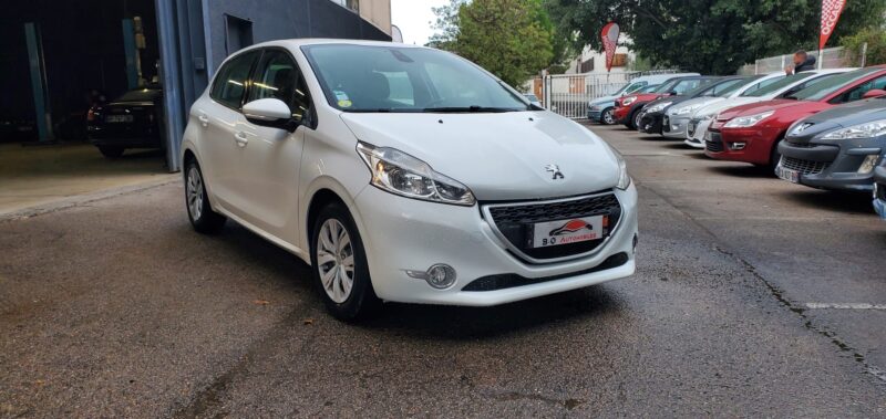 Peugeot 208 1.4 HDi 70 cv, 4cv, blanche, *CTTE*, 