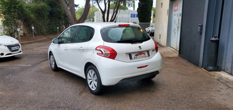 Peugeot 208 1.4 HDi 70 cv, 4cv, blanche, *CTTE*, 