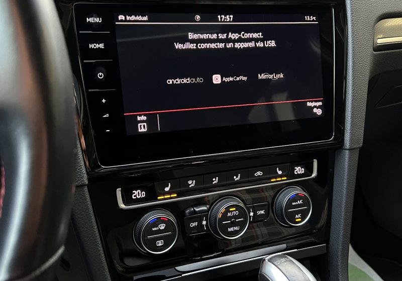 VOLKSWAGEN GOLF 7 PHASE 2 GTI PERFORMANCE 2.0 TSI 245 TOIT OUVRANT VIRTUAL COCKPIT - Garantie6Mois