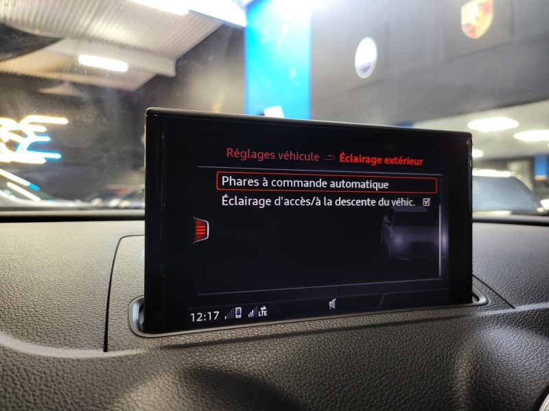 AUDI A3 Sportback 1.5 TFSI 150cv SPORT COD PACK S-line TOIT OUVRANT / VIRTUAL / CARPLAY 1er MAIN