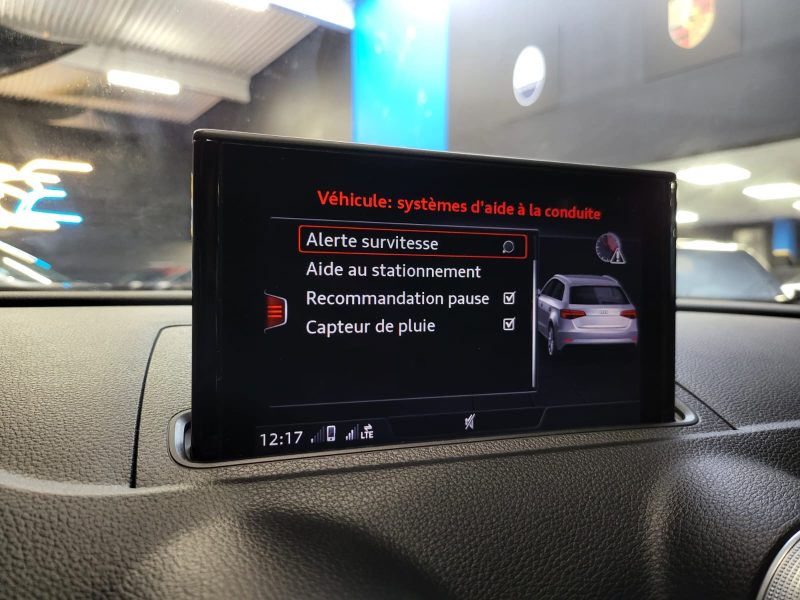 AUDI A3 Sportback 1.5 TFSI 150cv SPORT COD PACK S-line TOIT OUVRANT / VIRTUAL / CARPLAY 1er MAIN