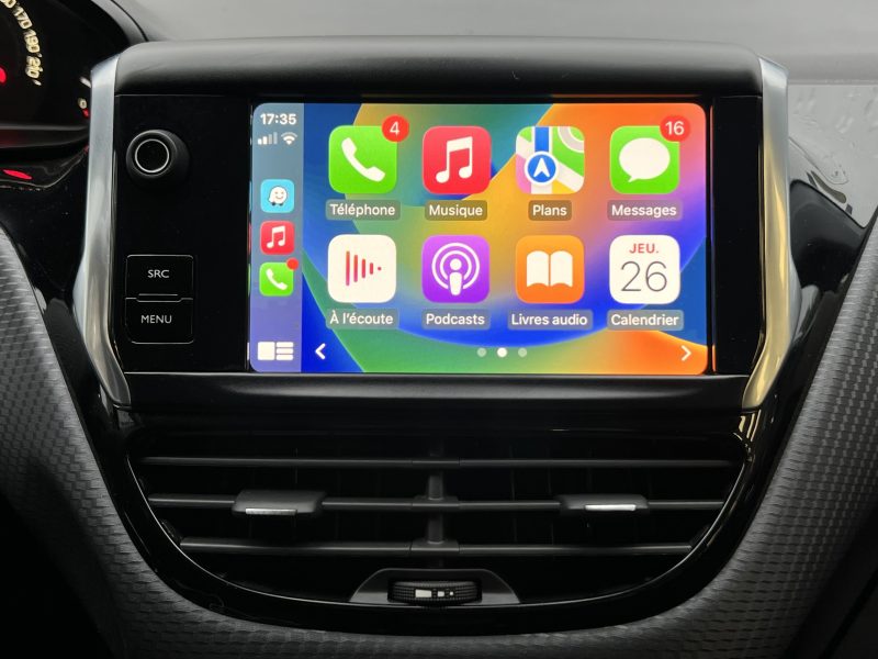 PEUGEOT 208 PHASE 2 ALLURE 1.6 HDI 75 GPS CARPLAY & ANDROID CAMERA REGULATEUR - Garantie 6 Mois