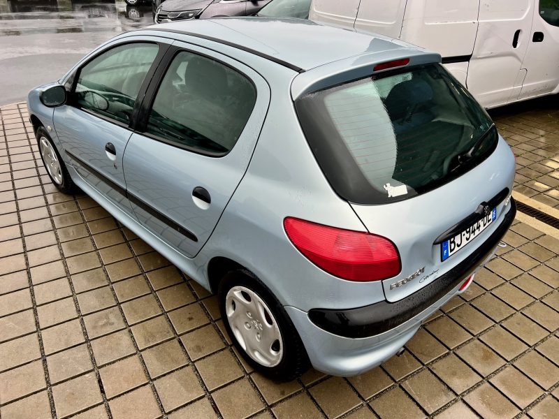 PEUGEOT 206 1.4L 75CH EXCLUSIVE 