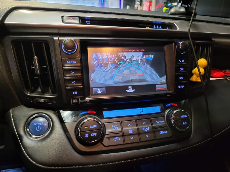 TOYOTA RAV4 Hybrid 2.5 VVT-i 197/155cv Black Edition CVT / TOIT OUVRANT/SIEGES CHAUFFANT/CAMERA DE R