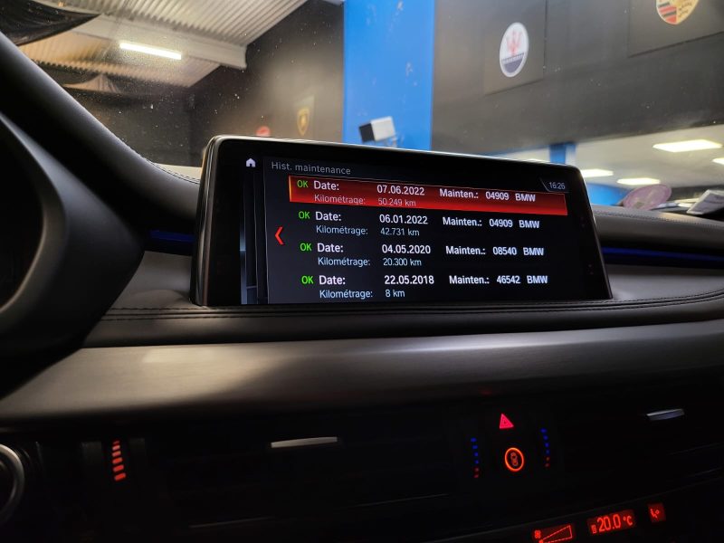 BMW X5 (F15) 40e xDRIVE 2.0L PLUG IN HYBRID 313CH M SPORT / TOIT OUVRANT+CAMERA+TETE HAUTE+HARMAN KA