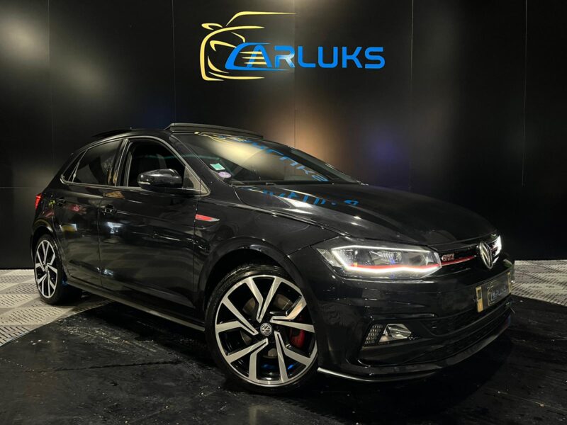 VOLKSWAGEN POLO VI GTI 2.0 TSI 200cv DSG6 // APPLE CARPLAY/ANDROID AUTO/TOIT OUVRANT