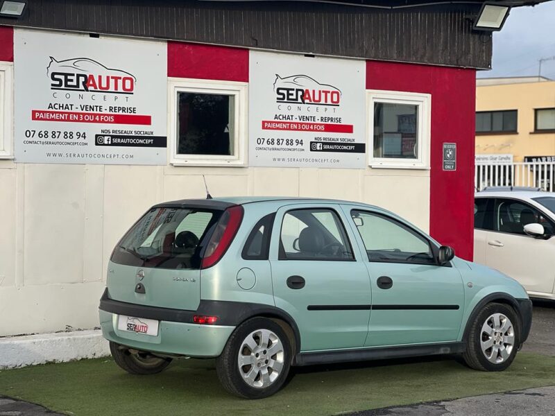 OPEL CORSA C 2002