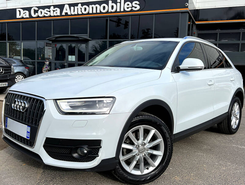 AUDI Q3 QUATTRO 2.0 TDI 163 Cv S-TRONIC 7 / GPS BLUETOOTH REGULATEUR LEDS XENONS - GARANTIE 1 AN