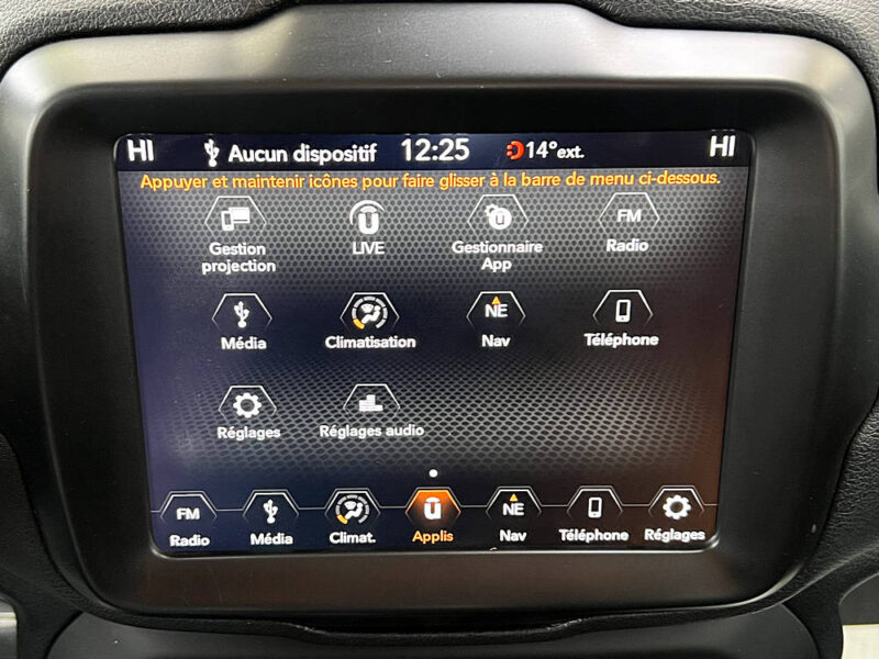 JEEP RENEGADE BROOKLYN EDITION 1.6 E TORQ 110 1ERE MAIN / GPS APPLE CARPLAY KEYLESS - Garantie 1an