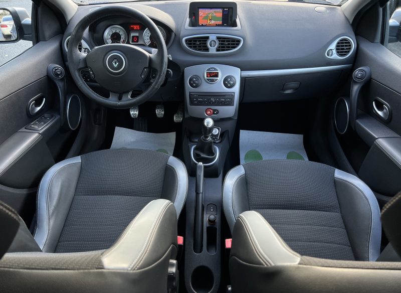 RENAULT CLIO III PHASE 2 GT 1.6 128 Cv 1ERE MAIN / ORIGINE FRANCE GPS TOMTOM 5 PORTES - Garantie 1an