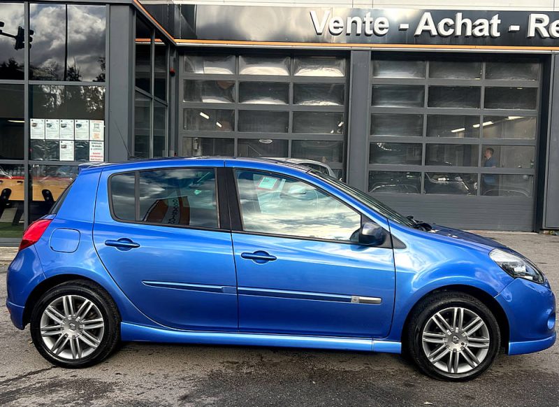 RENAULT CLIO III PHASE 2 GT 1.6 128 Cv 1ERE MAIN / ORIGINE FRANCE GPS TOMTOM 5 PORTES - Garantie 1an