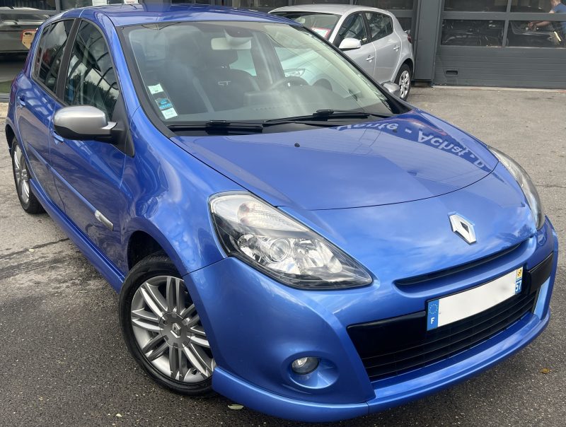RENAULT CLIO III PHASE 2 GT 1.6 128 Cv 1ERE MAIN / ORIGINE FRANCE GPS TOMTOM 5 PORTES - Garantie 1an