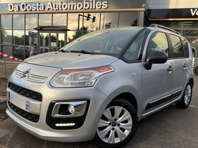 CITROEN C3 PICASSO PHASE 2 EXCLUSIVE 1.2 110 Cv 1ERE MAIN 26 200 Kms TOIT PANO / GPS - Garantie 1an