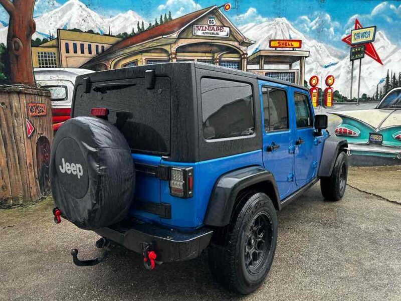 JEEP WRANGLER unilimited  2.8 crd 200 cv reprise possible