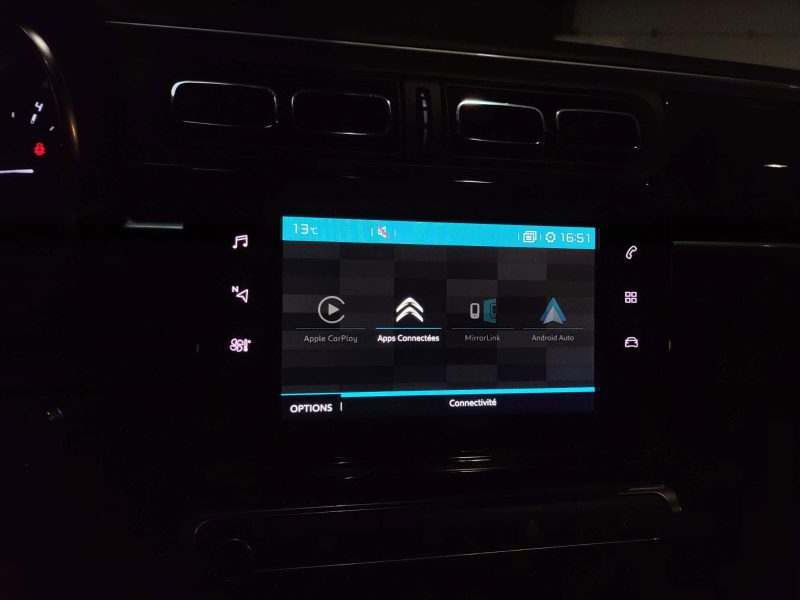 CITROEN C3 III 1.6 BlueHDi 75cv Société 2PLS // APPLE CARPLAY/ANDROID AUTO/MIRROR LINK