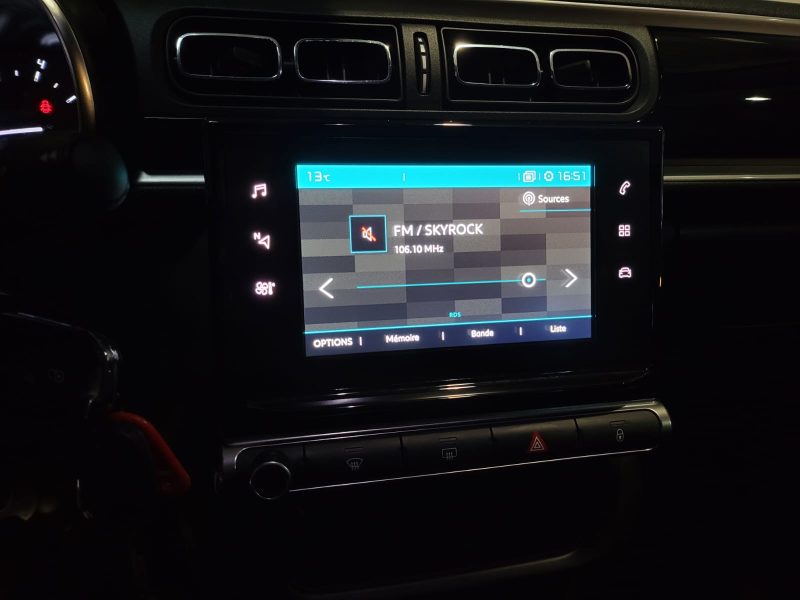 CITROEN C3 III 1.6 BlueHDi 75cv Société 2PLS // APPLE CARPLAY/ANDROID AUTO/MIRROR LINK