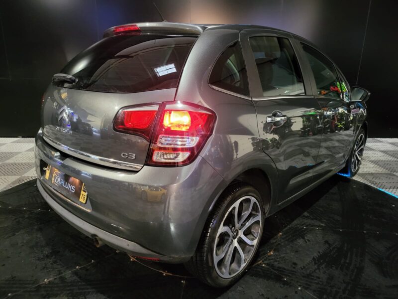 CITROEN C3 II 1.6 BlueHDi 100cv Exclusive // APPLE CARPLAY/CAMERA DE RECUL/PARE-BRISE PANORAMIQUE
