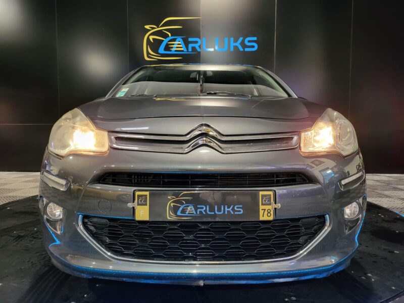 CITROEN C3 II 1.6 BlueHDi 100cv Exclusive // APPLE CARPLAY/CAMERA DE RECUL/PARE-BRISE PANORAMIQUE
