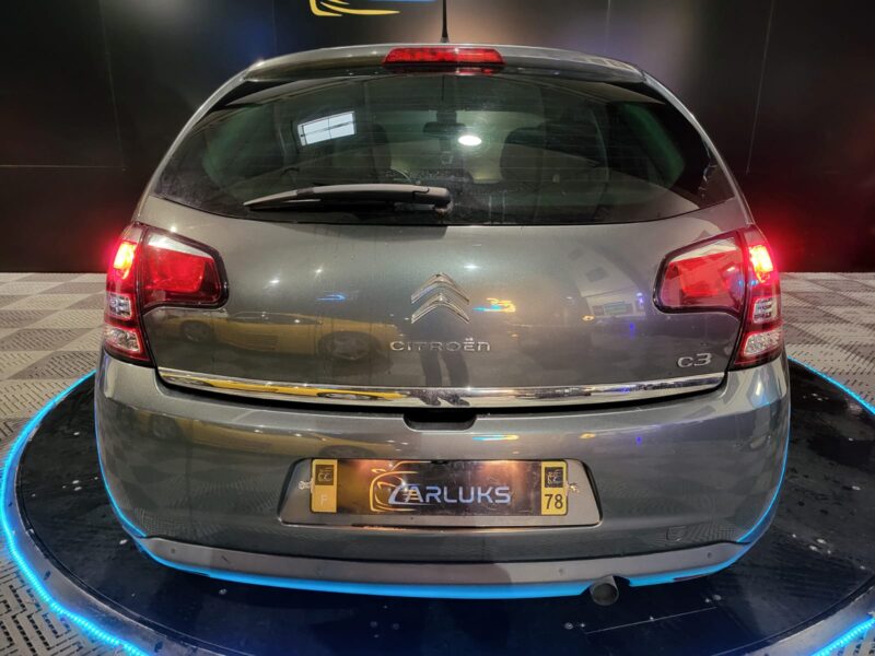 CITROEN C3 II 1.6 BlueHDi 100cv Exclusive // APPLE CARPLAY/CAMERA DE RECUL/PARE-BRISE PANORAMIQUE